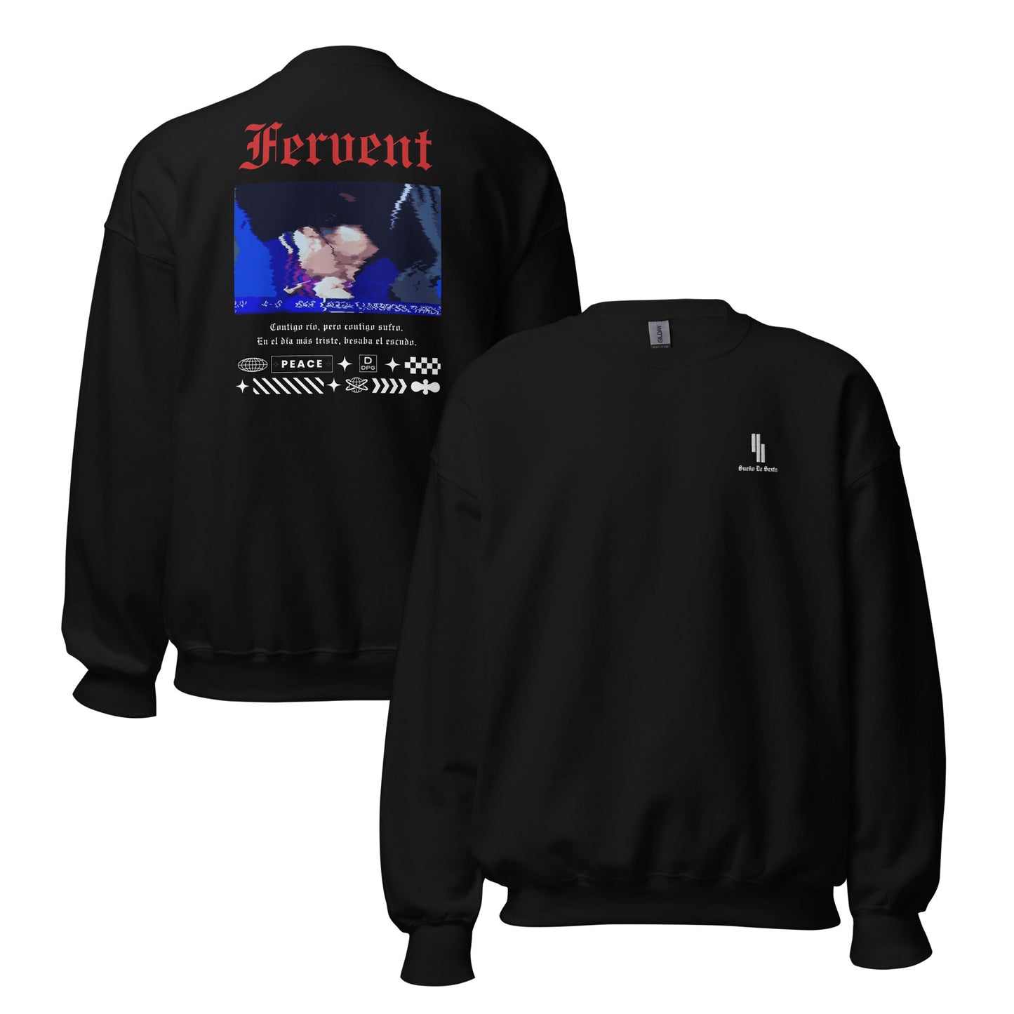Sudadera “Fervent” unisex (Gildan 18000)