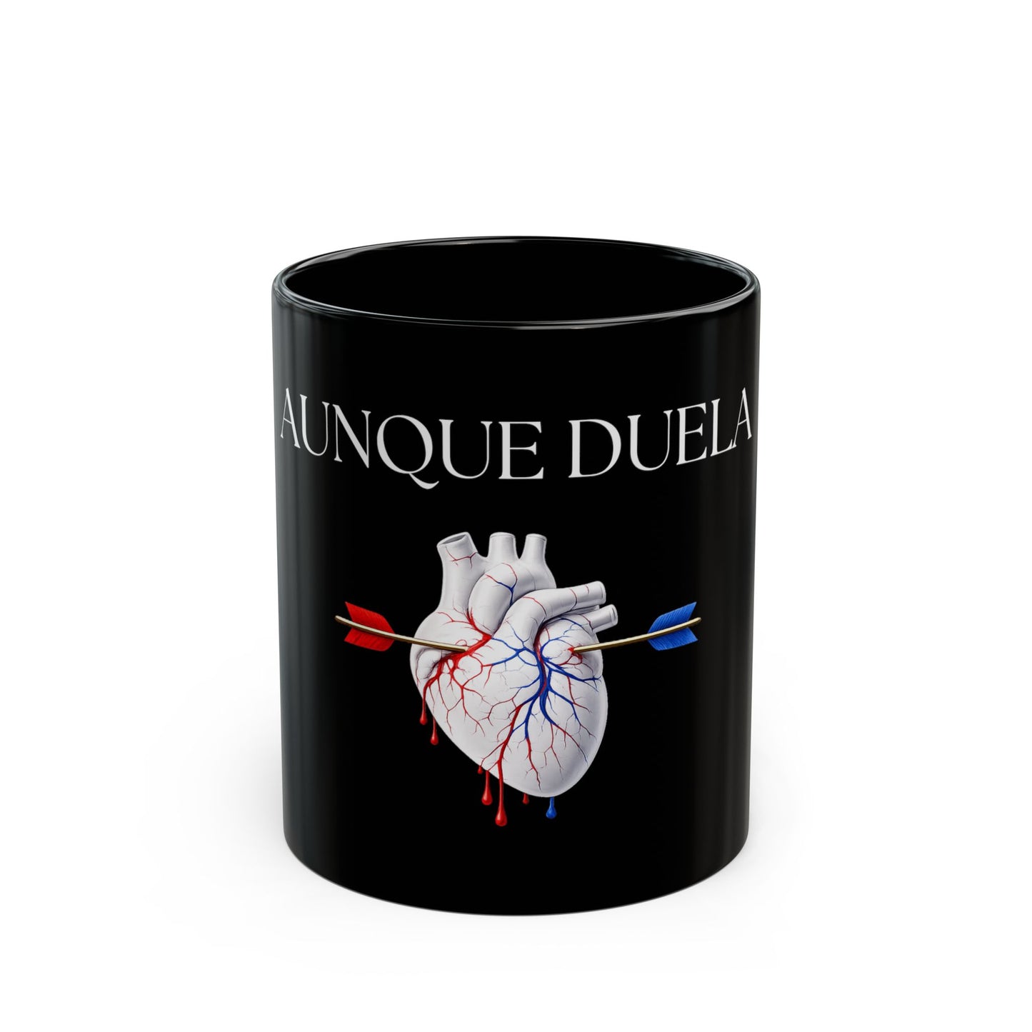 Taza “Aunque Duela” – Edición Disco