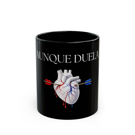 Taza “Aunque Duela” – Edición Disco