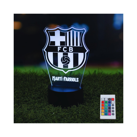 Lámpara LED Personalizada del FC Barcelona